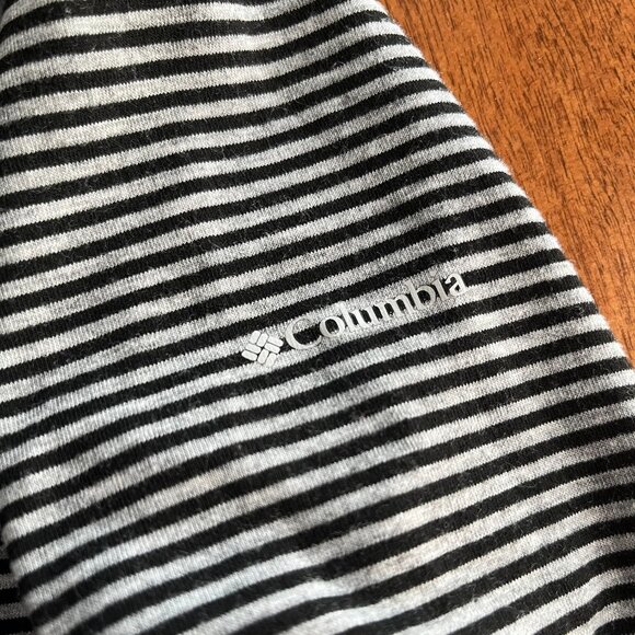 Columbia striped half-zip top S/M - Picture 5 of 11